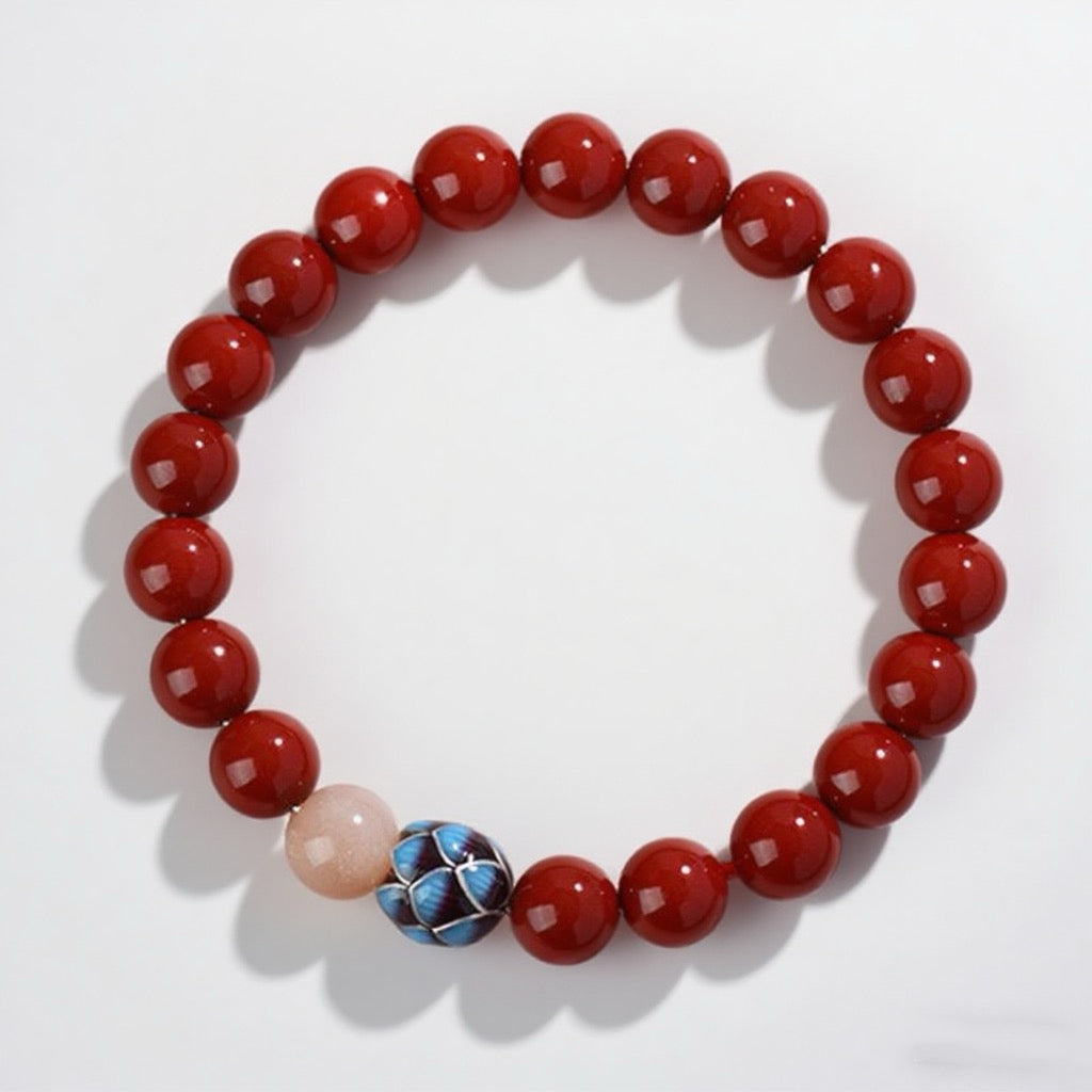 Self-Love Cinnabar Bracelet - Lotus Sanctuary