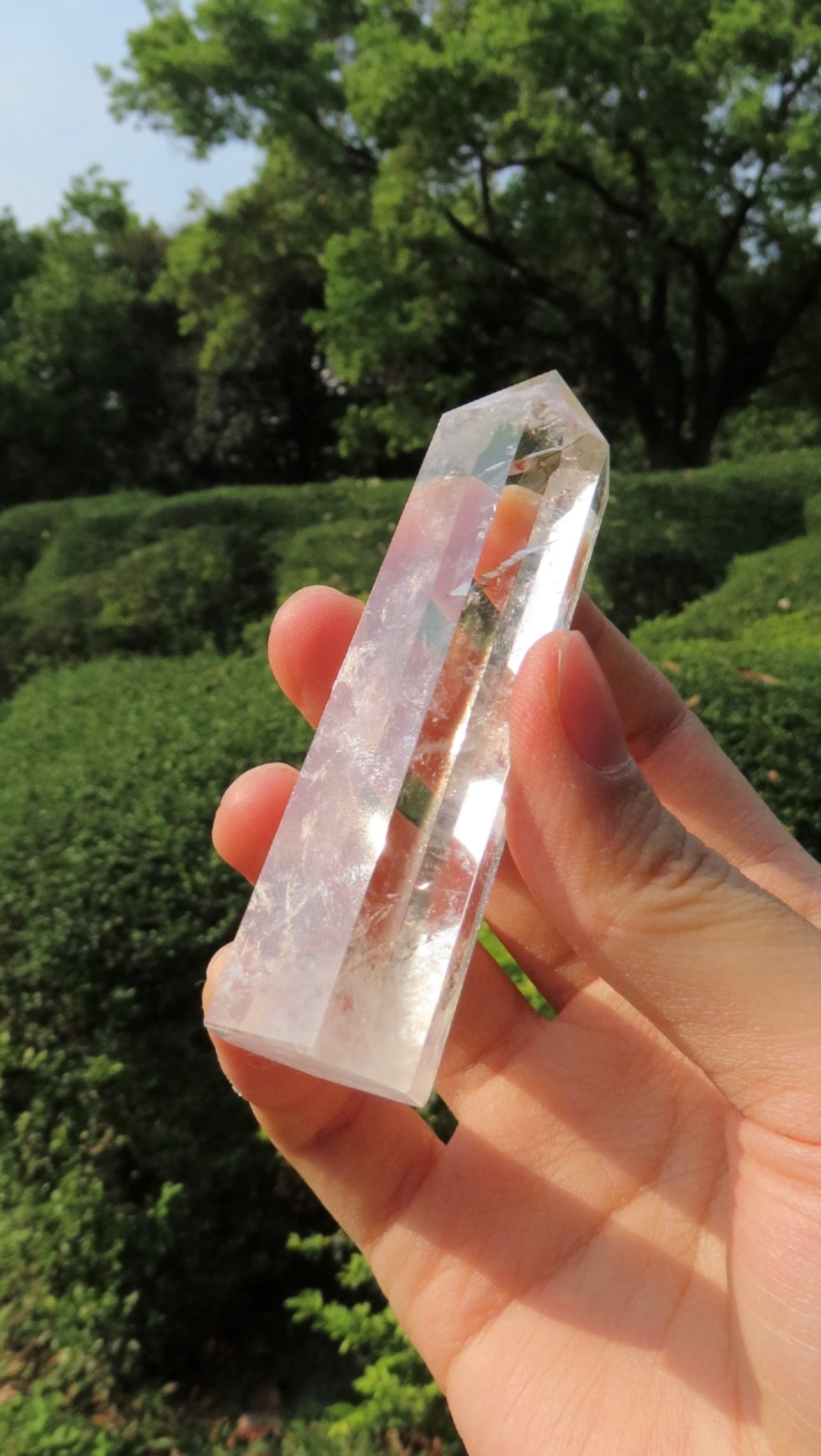 Healing Quartz tower