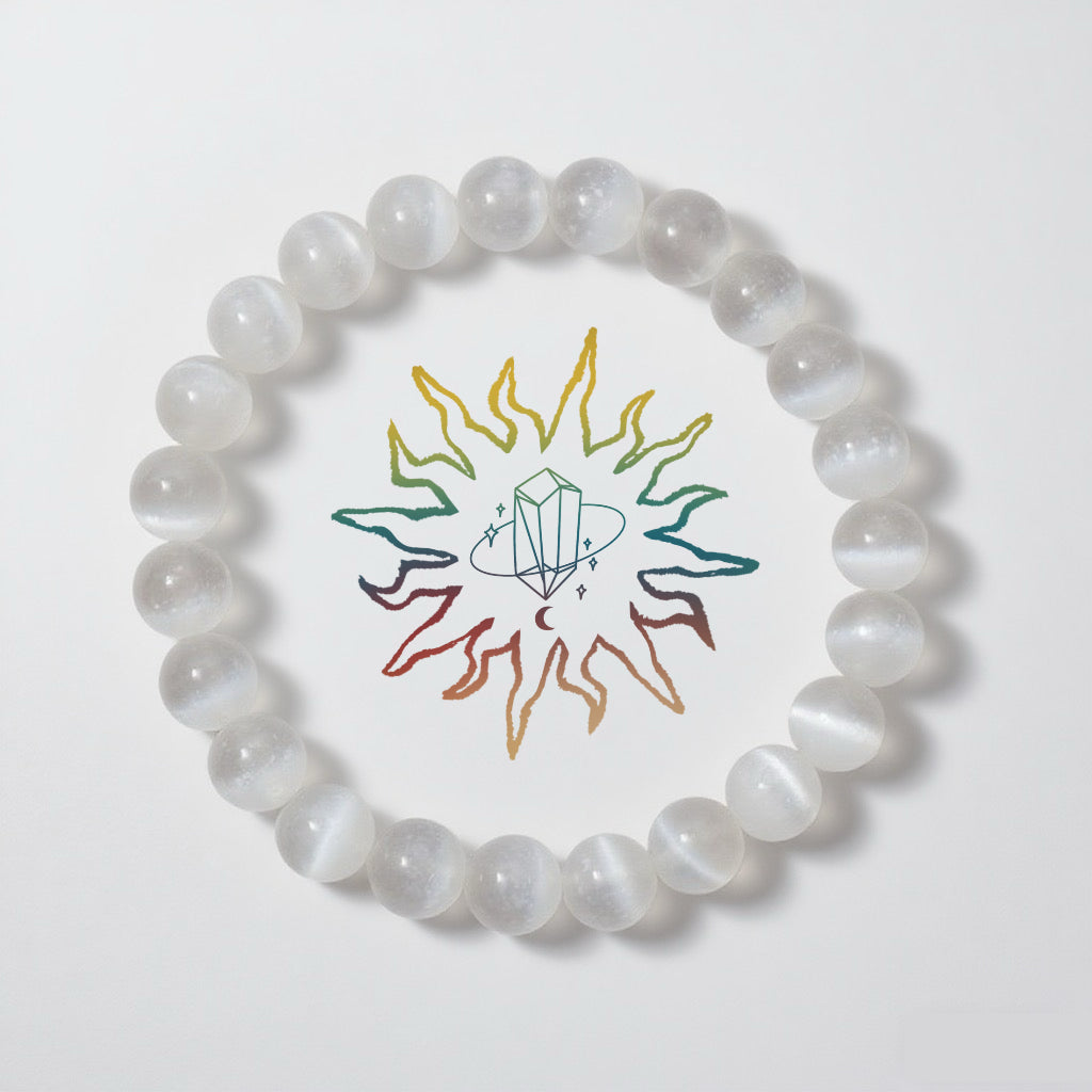 Pure Crystal Bead Bracelet