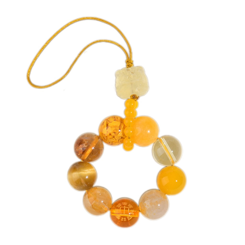 Five Elements Guardians Harmony Pendant - Amber Earth Guardian