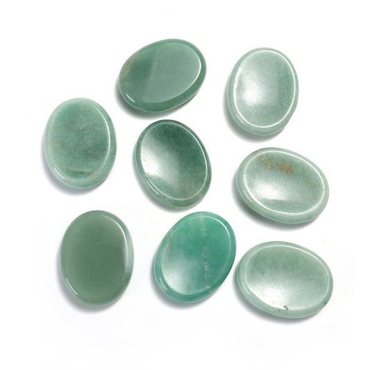 Green Aventurine Worry Stone: Embrace Abundance and Tranquility