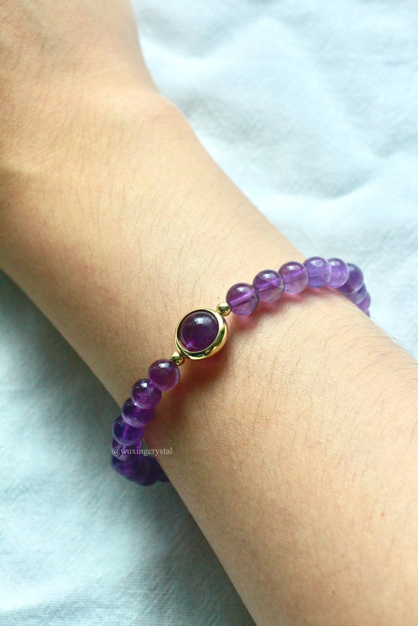 Natural Amethyst Healing Bracelet