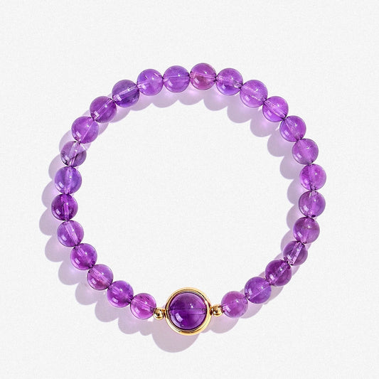 Natural Amethyst Healing Bracelet