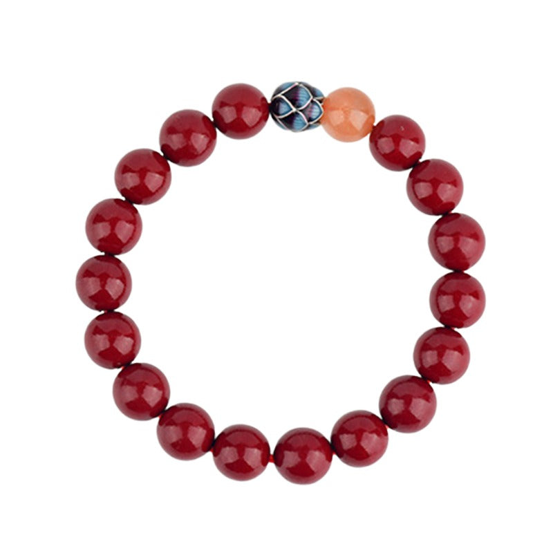 Self-Love Cinnabar Bracelet - Lotus Sanctuary