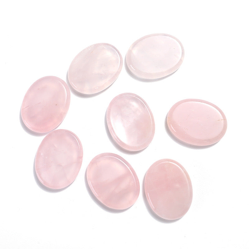 Rose Quartz Worry Stone: Embrace Love and Light