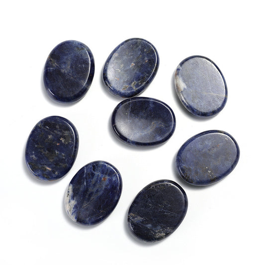 Sodalite Worry Stone: Your Quirky Companion for Calm