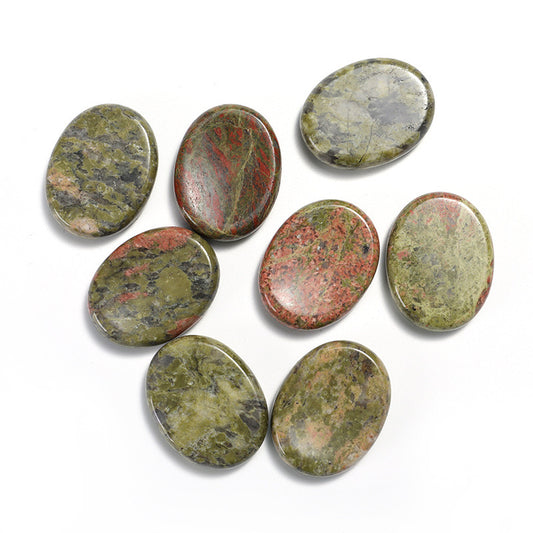 Unakite Worry Stone: Embrace Healing and Balance